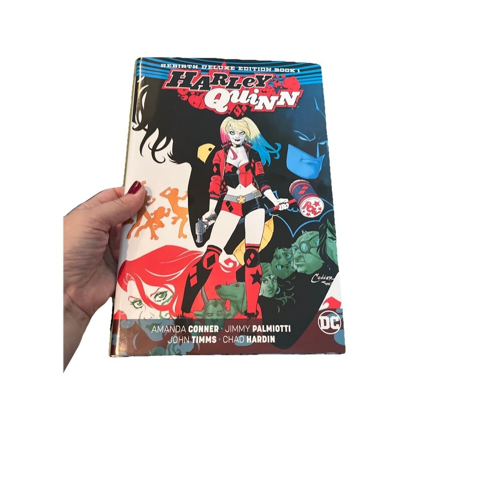 DC Comics - Harley Quinn: Rebirth Deluxe Edition Book 1 Hardcover Graphic Novel